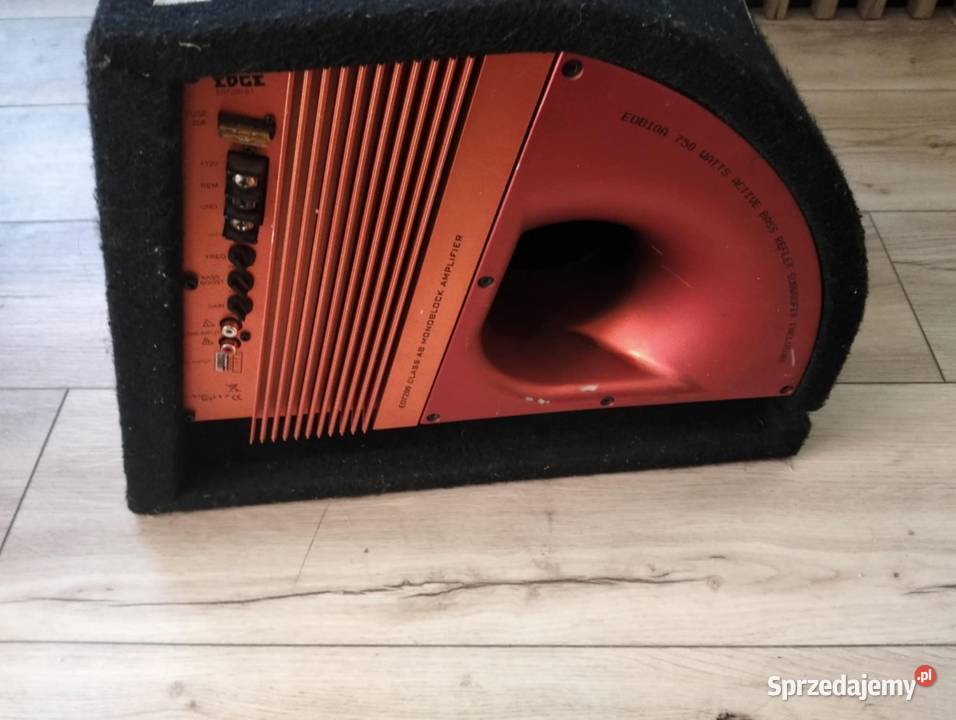 Tuba EDGE 750W w wbudowanym zmacniaczem łódzkie Bełchatów sprzedam