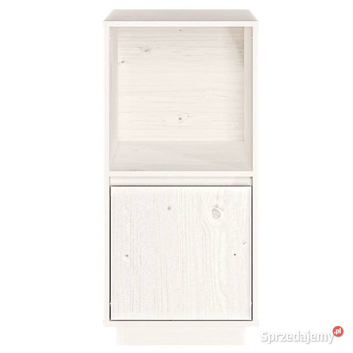 Komoda biała 38x35x80 drewno sosnowe WM814345 Warszawa