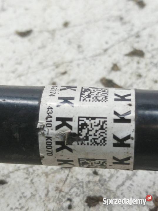 PÓŁOŚ PRAWY PRZÓD 10 B 43410K0070 Toyota Yaris Rok produkcji 2020 świętokrzyskie