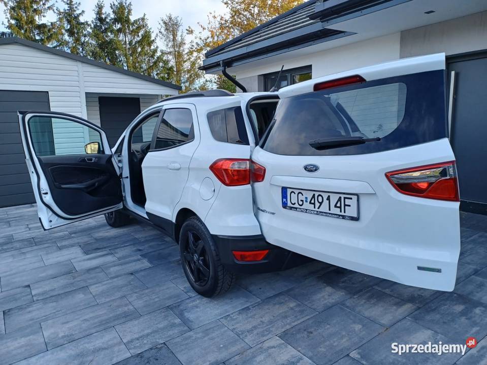 Ford ecosport 10 benzyna sprowadzony z niemiec kujawsko-pomorskie Grudziądz