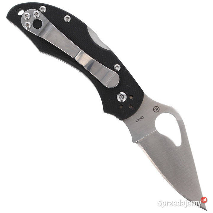 Nóż składany Spyderco Byrd Robin 2 G10 Black Warszawa