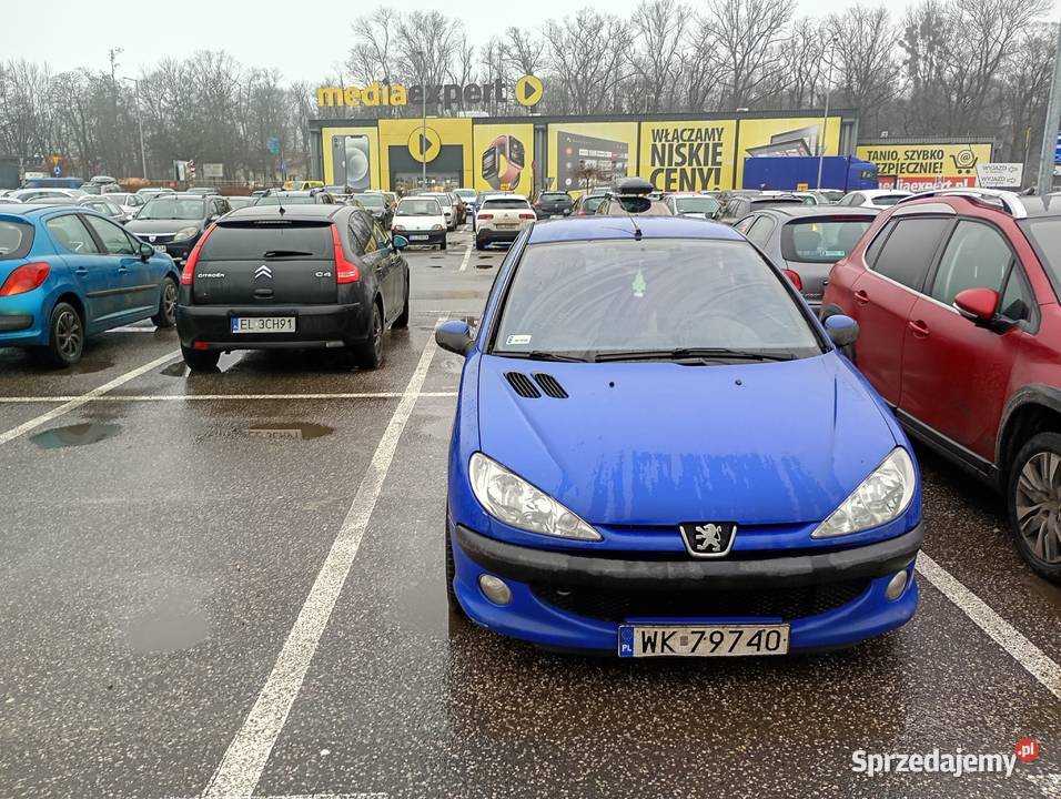 Peugeot 206 uszkodzony silnik Łódź