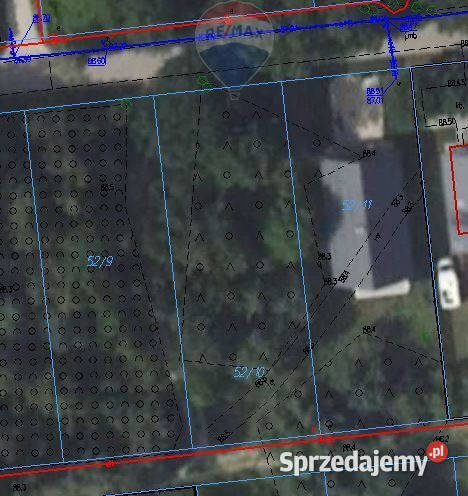 Działka budowlana 802 m Błędowo 5210 utwardzona