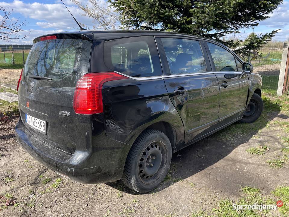 Peugeot 5008 16HDI 7 osobowy 2012 Opłaty do Kielce