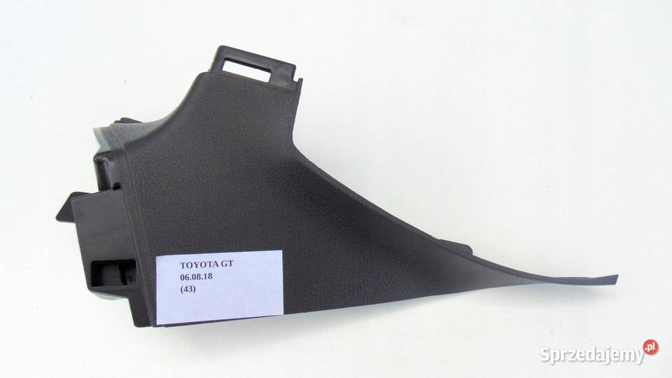 PLASTIKI WNĘTRZA OSŁONA TOYOTA GT86 3 osobowe Nowy Tomyśl