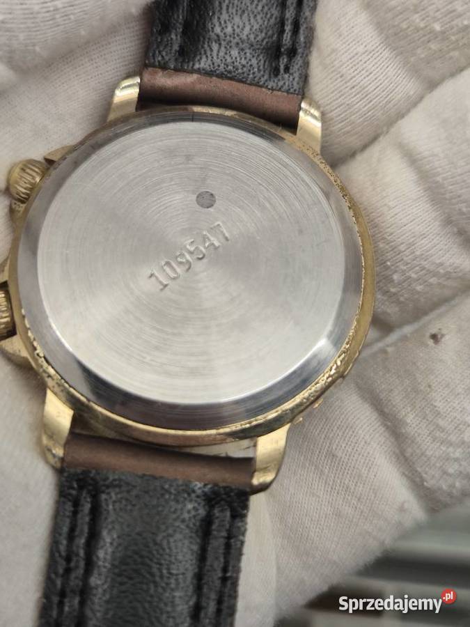 Radziecki mechaniczny zegarek Poljot Nautilus z Chorzów
