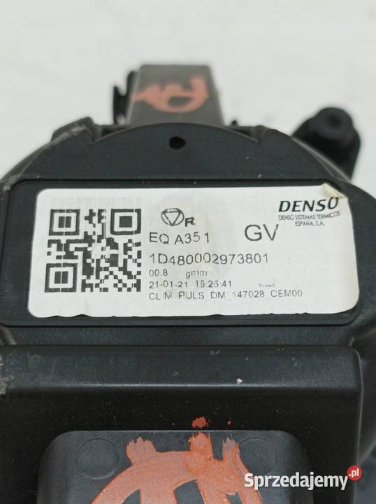 DMUCHAWA NAWIEWU REZYSTOR EQA351 1D480002973801 Rok produkcji 2021