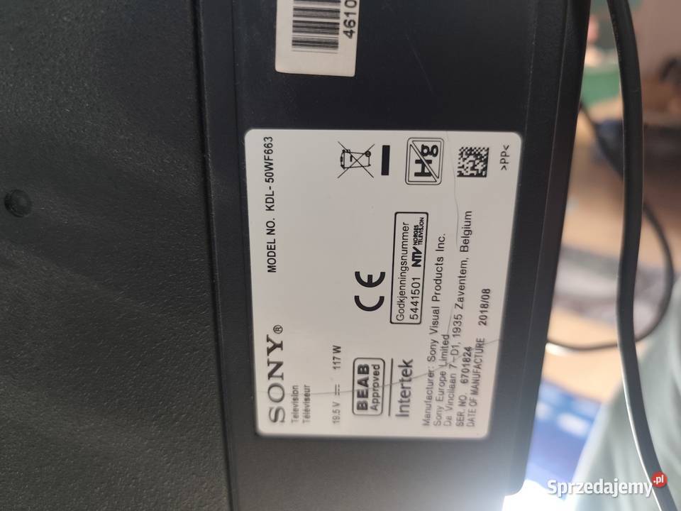 Sony Bravia 50 smart Niegowa