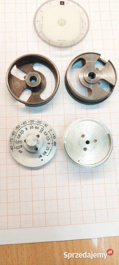 Pokrętła RUHLATEC i inne 1kpl A660 Czechowice-Dziedzice