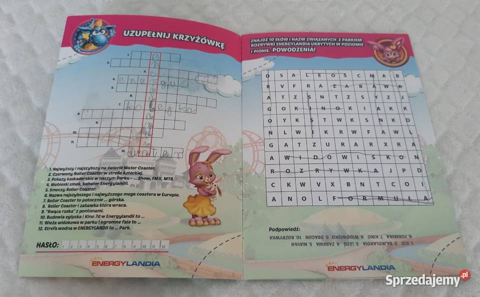 EnergyLandia Klub Energusia zadania ćwiczenia śląskie