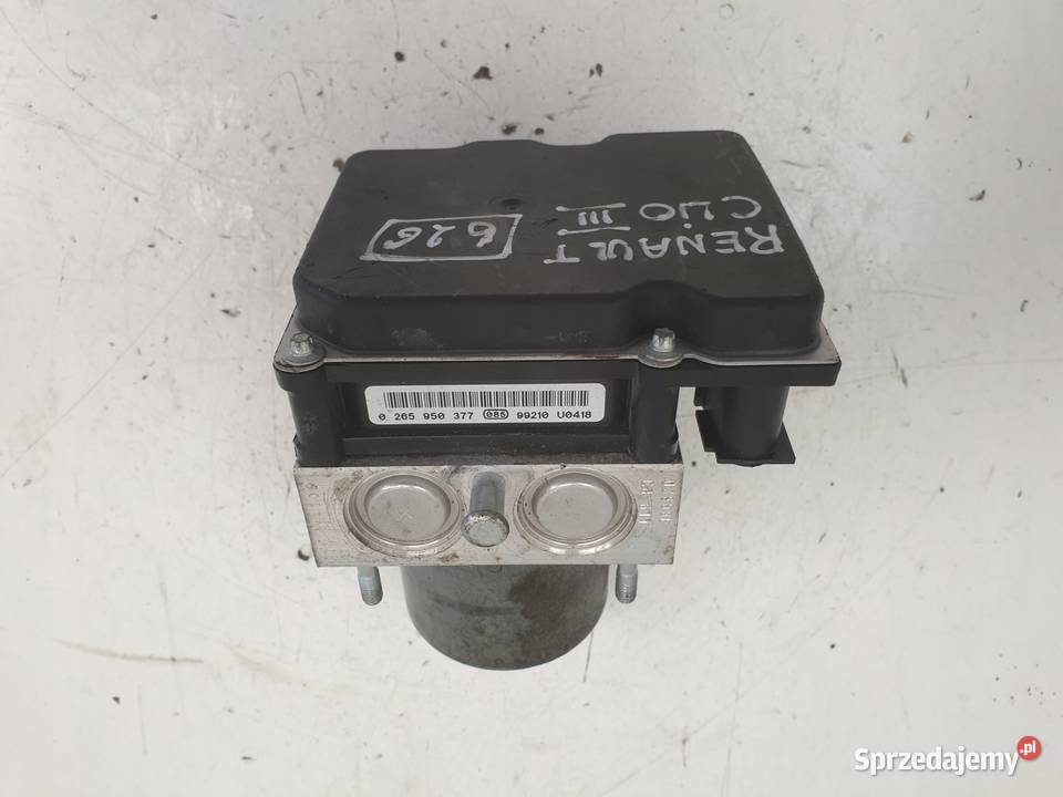 Renault Clio III POMPA ABS Sterownik 0265950377 Rudka