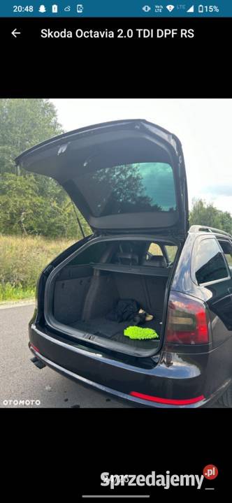 Sprzedam samochód marki Skoda Octavia 2 Vrs nieuszkodzony Barlinek