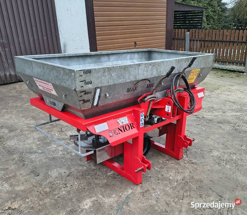 Rozsiewacz nawozów dwutalerzowy ABRA SENIOR 600 Wielgomłyny