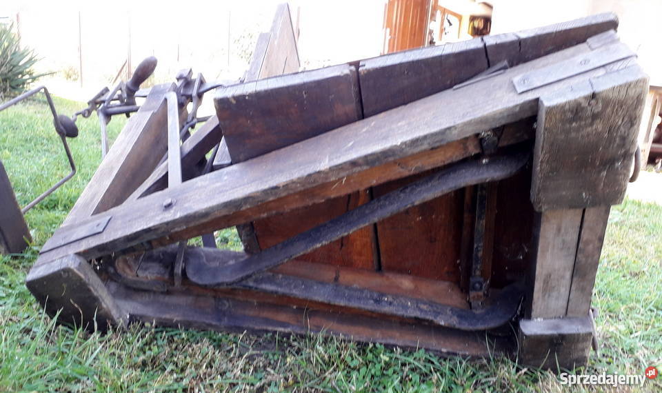 Przedwojenna waga dziesiętna małopolskie Pogórska Wola