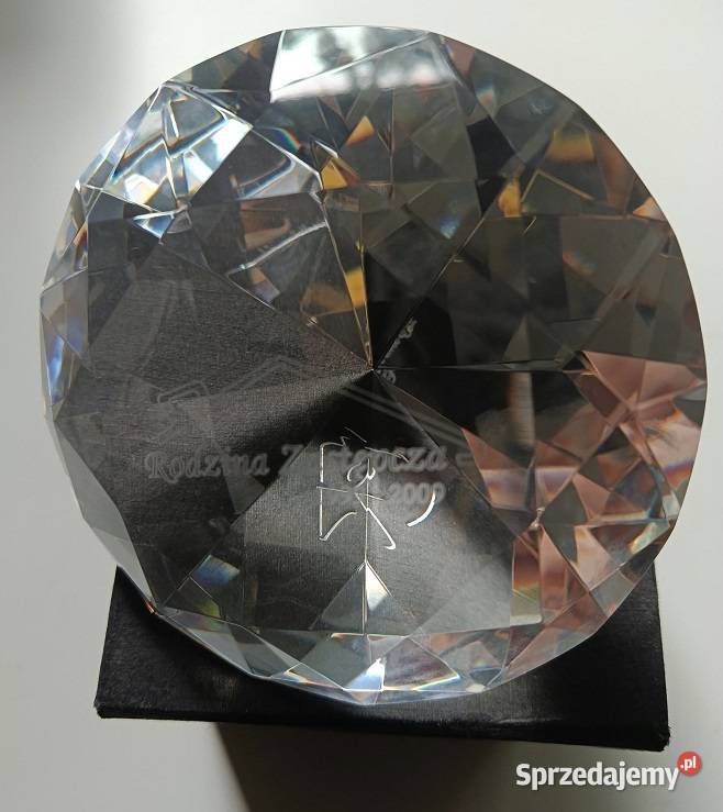 Kryształowy diament na 10lecie filmu Rodzina Żerniki Dolne sprzedam