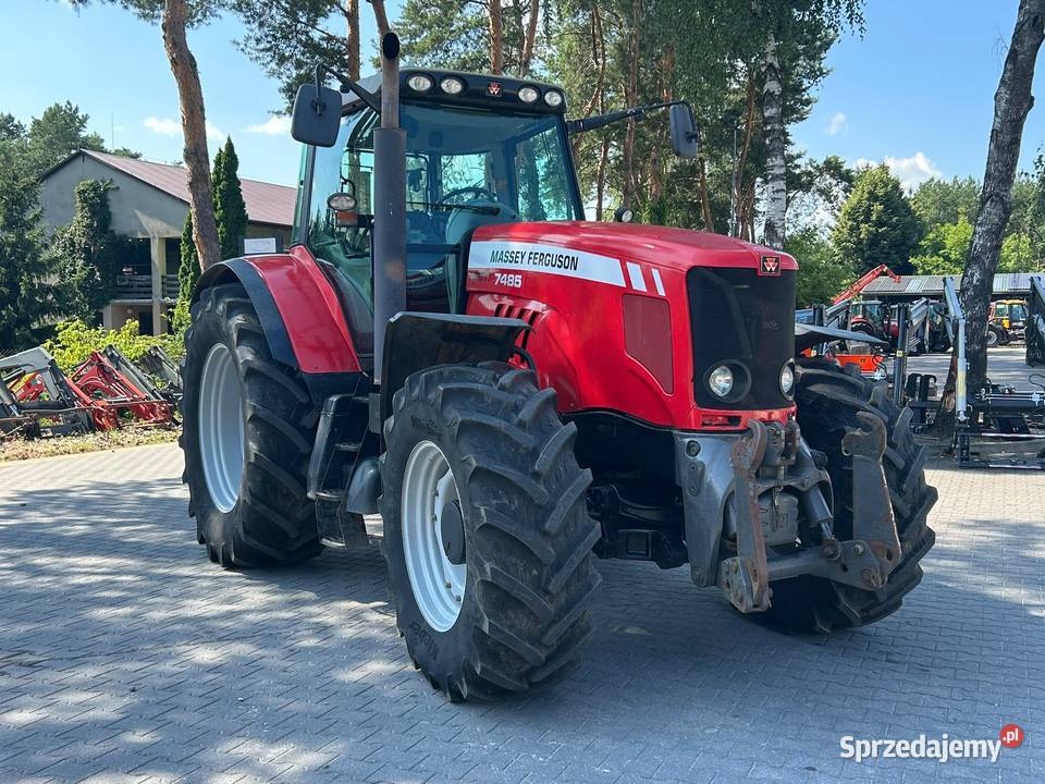 Massey Ferguson 7485 Dyna VT TUZ mf 6465 Claas Napęd 4x4 mazowieckie Laskowiec