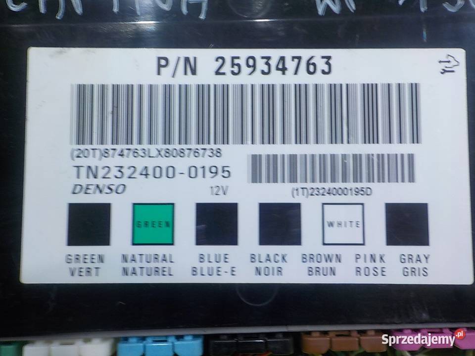 CHEVROLET CAPTIVA LIFT 20 VCDI 10r 5D modul osobowe Suków