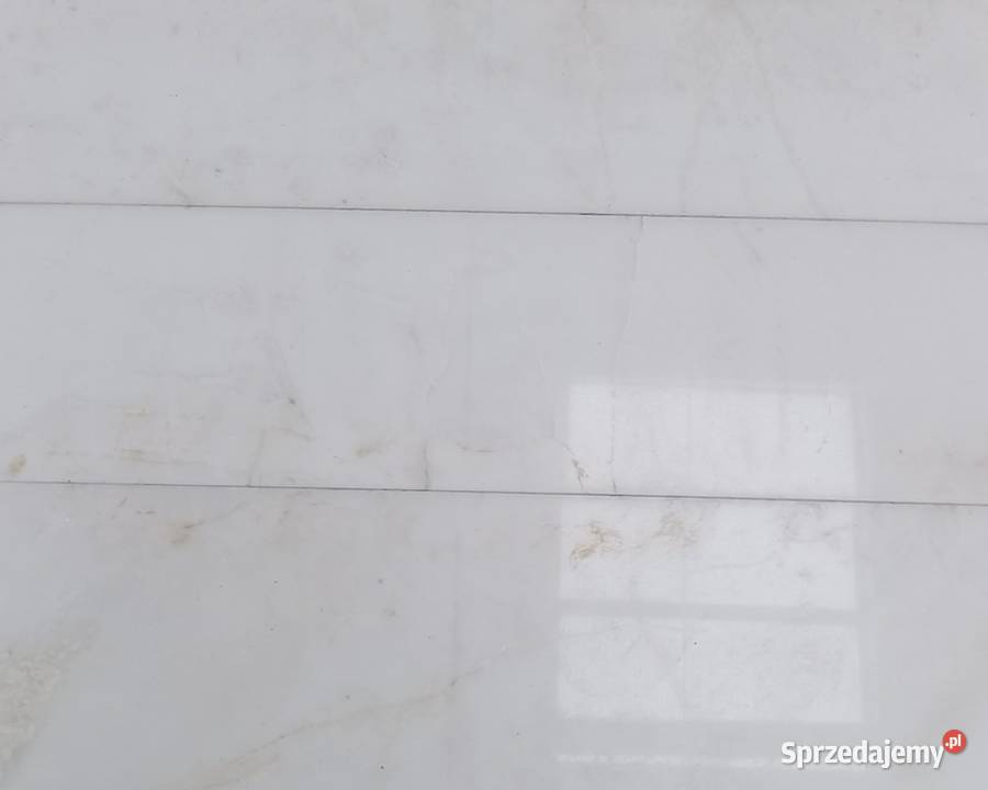 Marmur BIANCO RHINO 80x20x2 poler Przemyśl