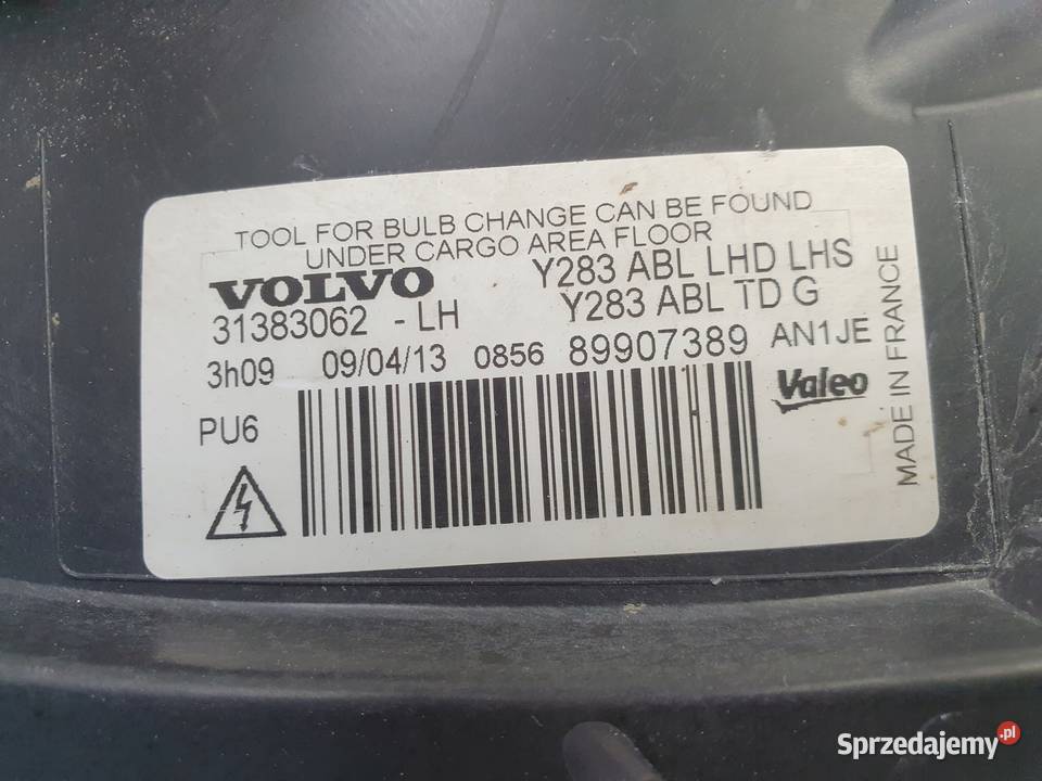 Volvo V60 S60 II 1013r PRZEDNIA LAMPA LEWA lewy lubelskie Janów