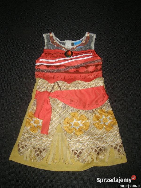 Strój kostium przebranie VAIANA SKARB OCEANU 3 Siedlce