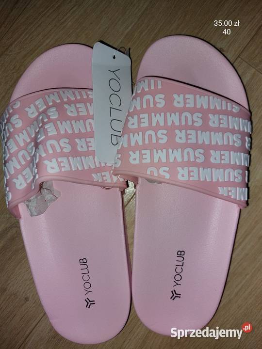 Klapki damskie rozmiar 40 Wadowice