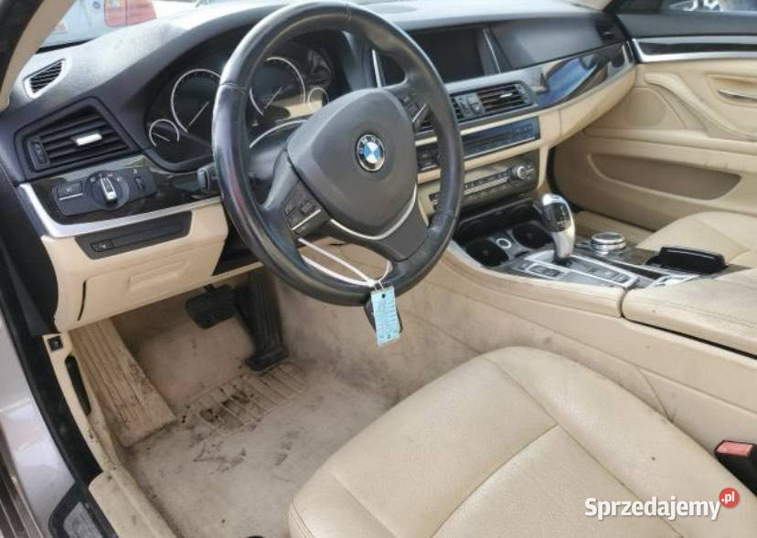 BMW SERIA 5 F10 528 2014 USA KANADA LICYTACJE wielofunkcyjna kierownica Tarnowo Podgórne sprzedam