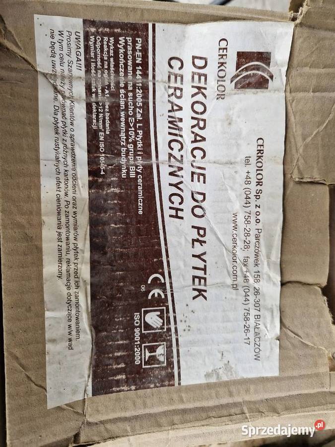 Dekor płytek ceramicznych Kąśna Górna sprzedam