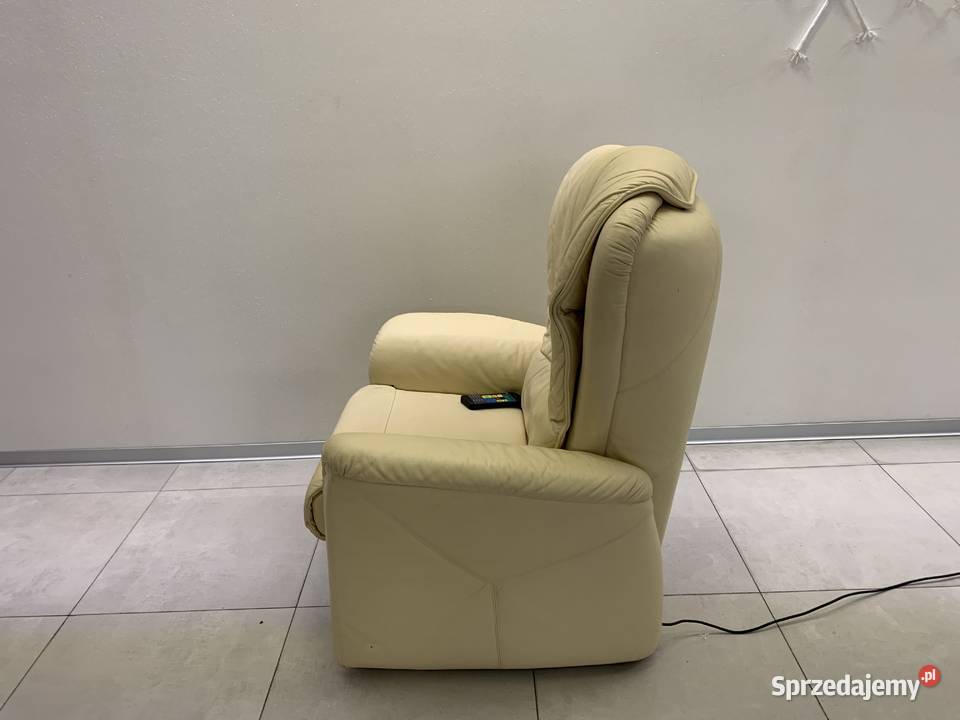 HIMOLLA CUMULUS SKÓRZNY FOTEL Z SUPER MASAŻEM śląskie Kalety
