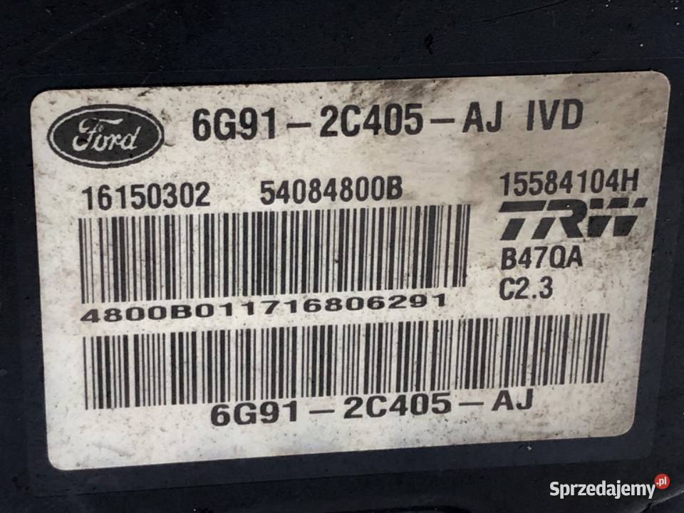 POMPA ABS FORD S 6G912C405AJ 20 136 0614 podkarpackie