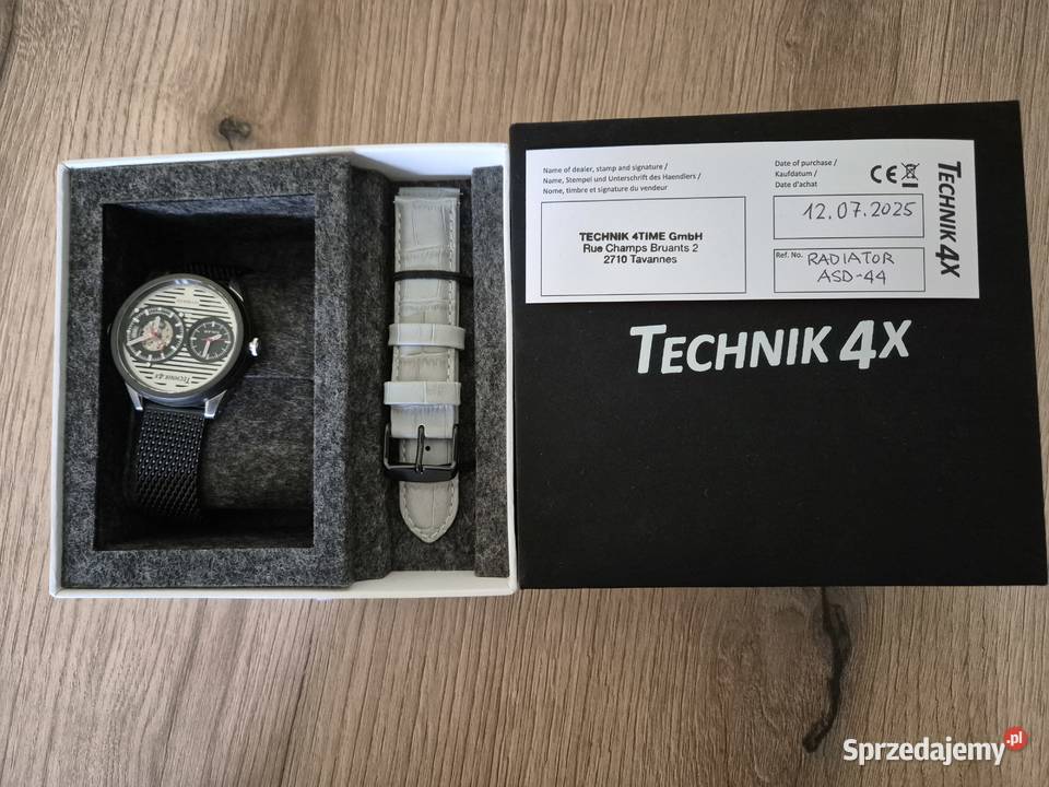 Szwajcarski zegarek Technik 4x mazowieckie Warszawa sprzedam