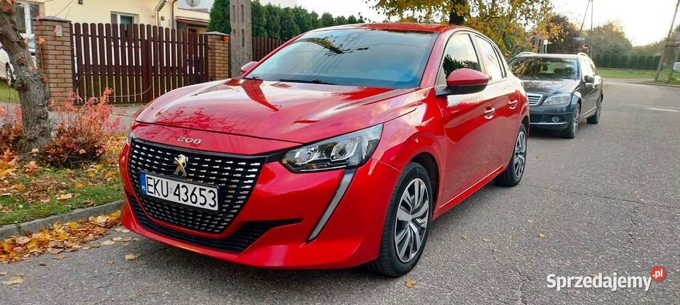 Peugeot 208 15HDI 2020r Wyposażony Rok produkcji 2020