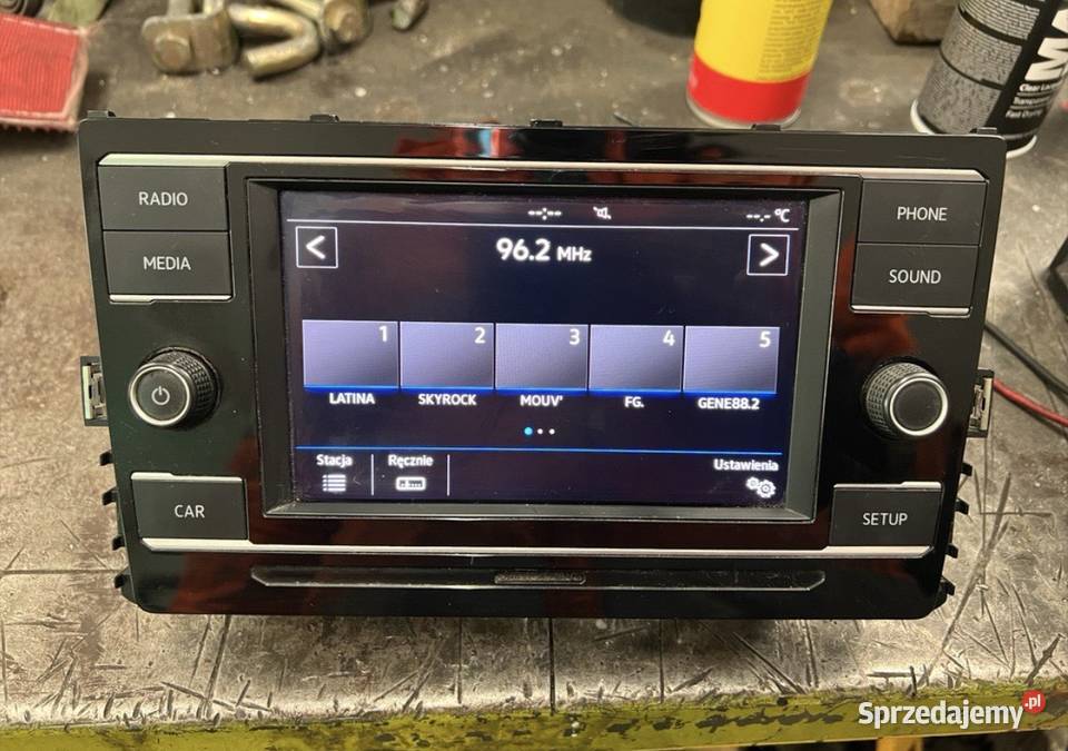 Ekran radio VW Polo VI bluetooth osobowe Kielce sprzedam
