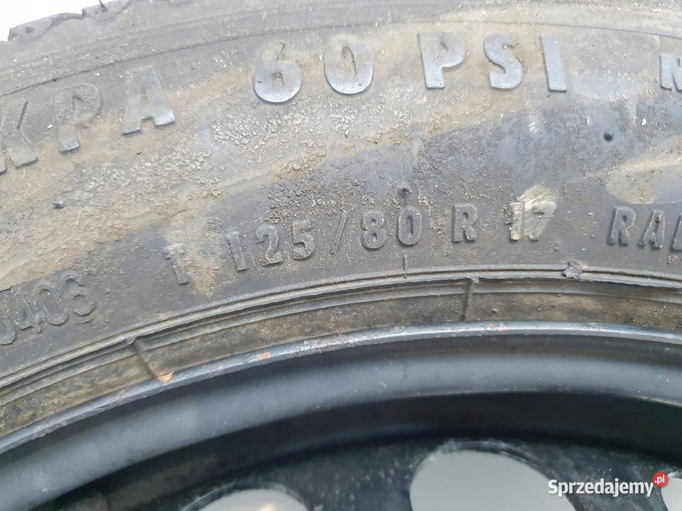 KOŁO DOJAZDOWE Mercedes CLK W209 dojazdówka