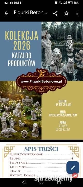 Figury ogrodowe dekoracyjne Syców