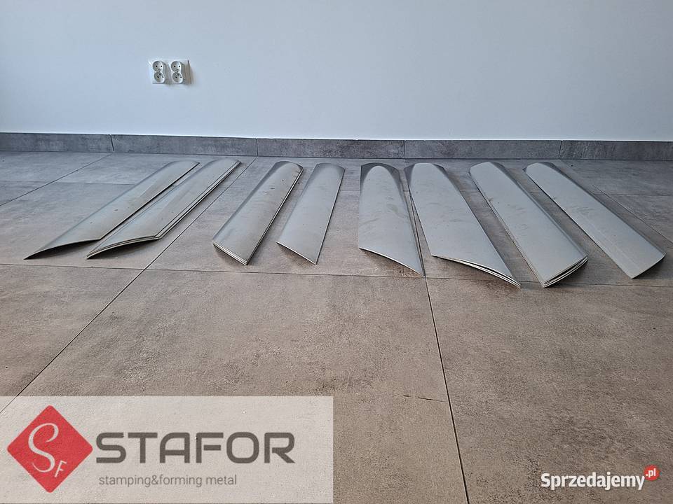 Gięcie blach zwijanie blach aluminiowych warmińsko-mazurskie Elbląg