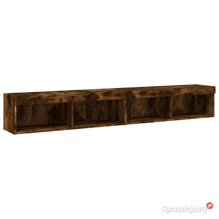 Szafki TV z LED 2 przydymiony dąb 100x30x30 Warszawa
