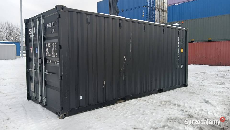 Sprzedam Kontener Morski 20 605x240m kol czarny mazowieckie