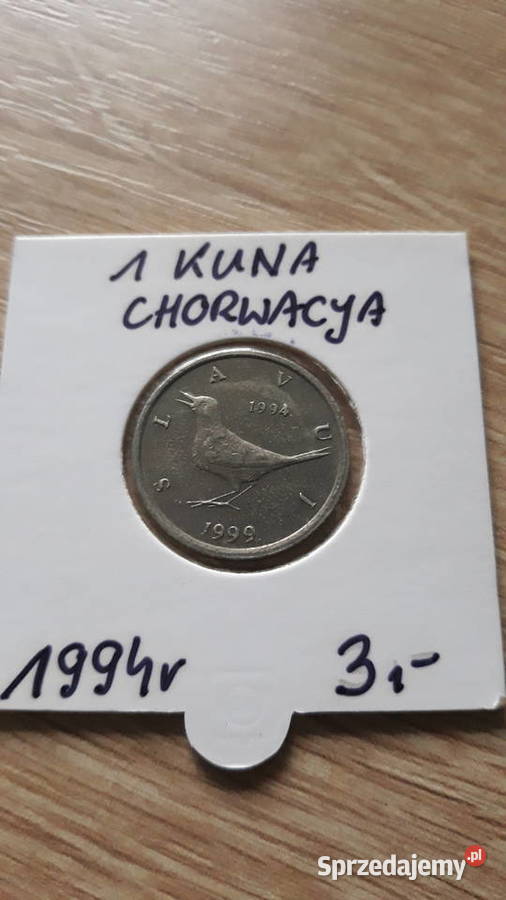 1 Kuna Chorwacja 1994 1995 1997 1999 2001 2005 r Konin sprzedam