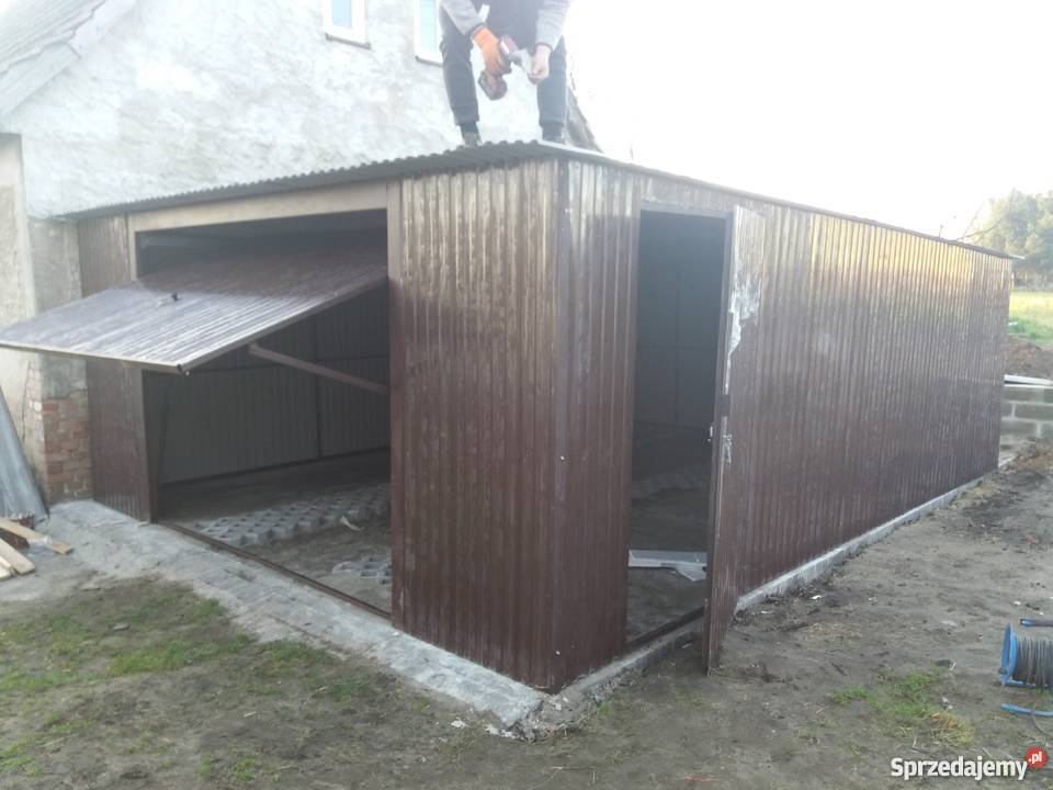 Garaże blaszane 4x6 wszystkie wymiary PRODUCENT Pozostałe Płońsk