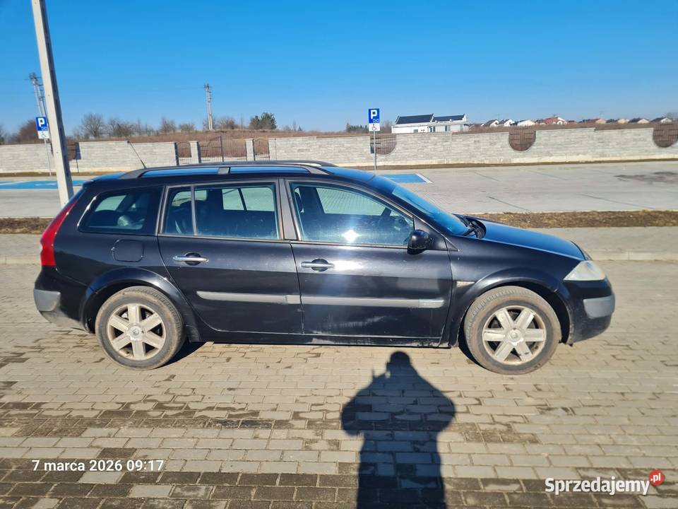RENAULT MEGANE długie opłaty 2004r Grajewo sprzedam