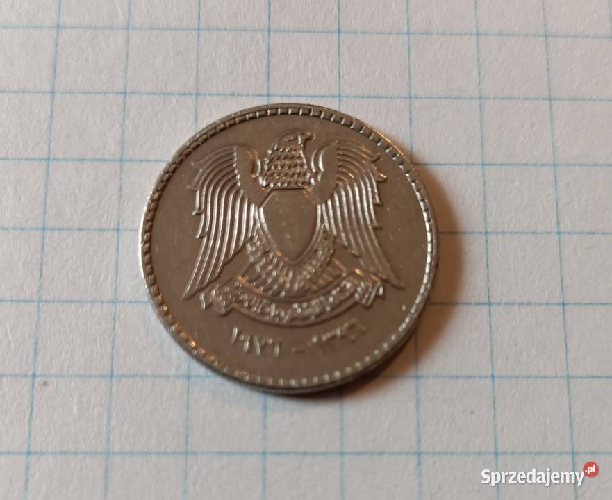 25 PIASTR 25 PIASTRES 1976 SYRIA lubelskie Piszczac