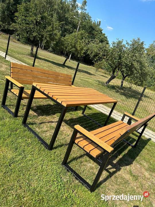 Meble ogrodowe w stylu loft Zestawy mebli ogrodowych