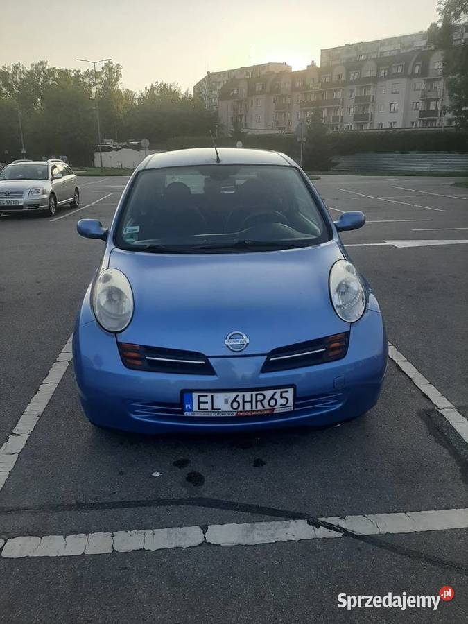 Nissan micra Rok produkcji 2004 łódzkie Łódź