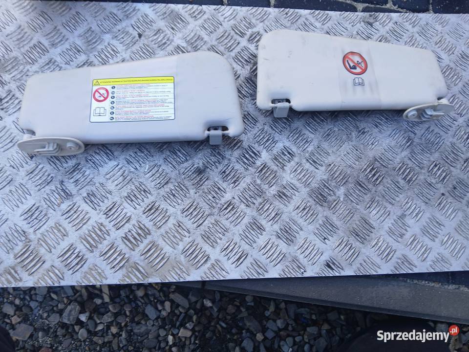 Słonecznik daszek lewy prawy kpl Fiat Punto II Radłów