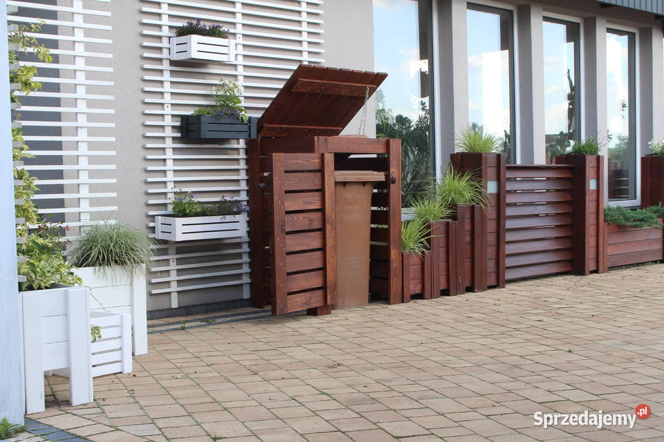 Obudowa kosza na śmieci 120240 L Warszawa