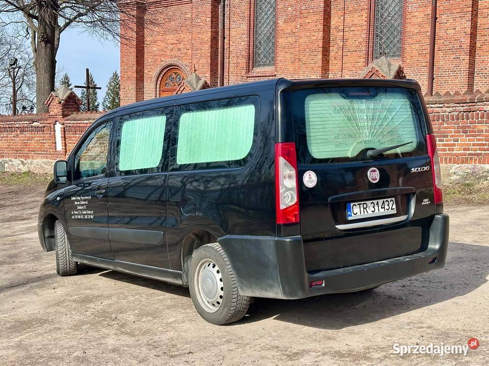 Fiat Scudo karawan specjalny pogrzebowy zabudowa pełny VAT Golub-Dobrzyń