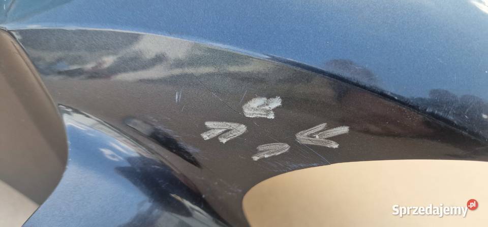 YAMAHA YZF R6 RJ11 BŁOTNIK PRZÓD 2C021511 Bieleń