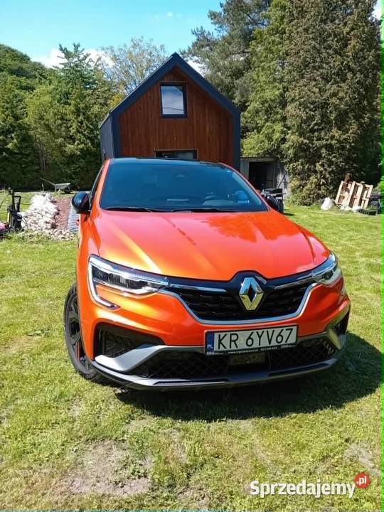 Renault Arkana RS Line 1 rej 2022 automatyczna małopolskie Kraków