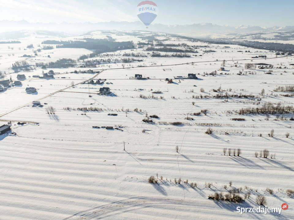 Działka budowlana w Szaflarach Bór