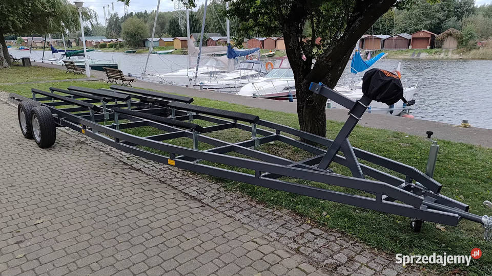 Przyczepa podłodziowa portowa dwuosiowa 9m 35dmc Wyszków